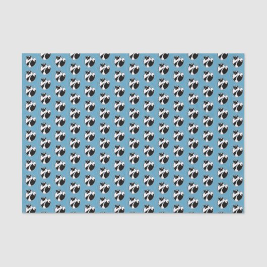 Keeshond Graphics - Cute Original Dog Art Tissuepapier (Voorkant)