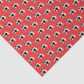 Keeshond Graphics - Cute Original Dog Art Tissuepapier (Detail)