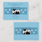 Keeshond Graphics - Cute Original Dog Art Visitekaartje (Voorkant / Achterkant)