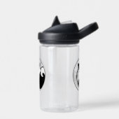 Keeshond Graphics - Cute Original Dog Art Waterfles (Links)