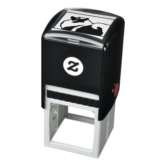 Keeshond Graphics - Cute Original Dog Art Zelfinktende Stempel (Product)