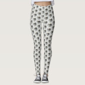 Keeshond Graphics Keeshond Ma en Son Leggings (Voorkant)
