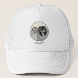 Keeshond Graphics Keeshond Ma en Son Trucker Pet