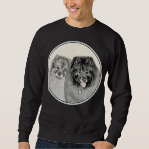 Keeshond Graphics Keeshond Ma en Son Trui