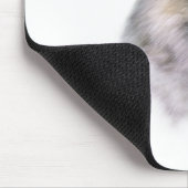 Keeshond History Design Muismat (Hoek)
