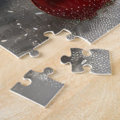 keeshond Hond Kerst Feestelijk Legpuzzel (Zijkant)