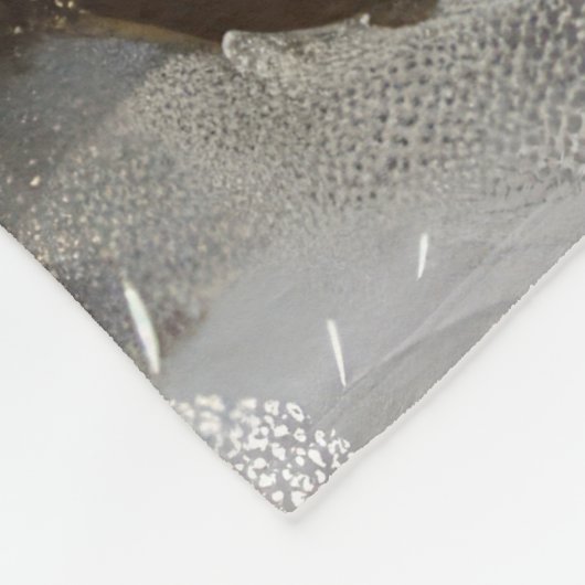 Keeshond Hond Kerstfeest Fleece Deken (Hoek)