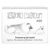 Keeshond Honden Kalender (Hoes)