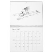 Keeshond Honden Kalender (Mar 2027)