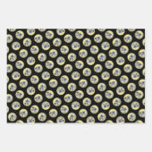 Keeshond in Aspen Schilderen Schattigee Originele  Inpakpapier Vel (Voorkant 3)