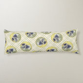 Keeshond in Aspen Schilderen Schattigee Originele Lichaamskussen (Achterkant)