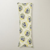 Keeshond in Aspen Schilderen Schattigee Originele Lichaamskussen (Voorkant Verticaal)