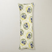 Keeshond in Aspen Schilderen Schattigee Originele Lichaamskussen (Achterkant (Verticaal))