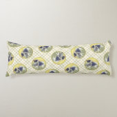 Keeshond in Aspen Schilderen Schattigee Originele  Lichaamskussen (Voorkant)