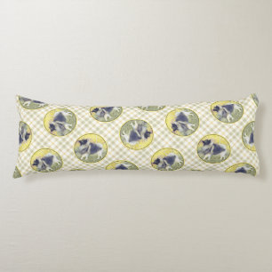 Keeshond in Aspen Schilderen Schattigee Originele Lichaamskussen