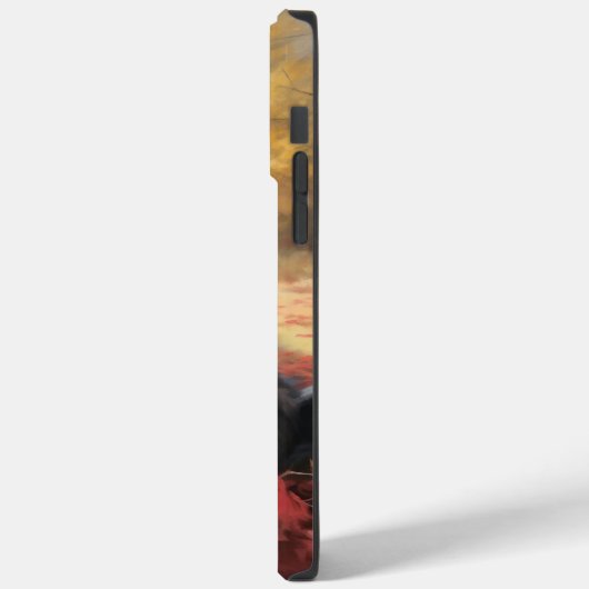 Keeshond in Herfst laat Herfst inspireren Case-Mate iPhone Case (Achterkant / Links)