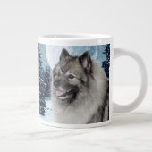 Keeshond Jumbo Mok (Rechts)