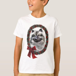 Keeshond kerstcadets t-shirt