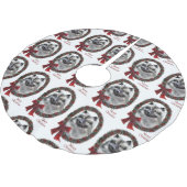 Keeshond Kerstmis Kerstboom Rok (Gekanteld)