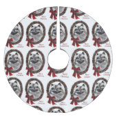 Keeshond Kerstmis Kerstboom Rok (Voorkant)