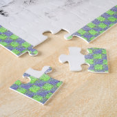 Keeshond Kerstmis Snowman Painting Dog Art Legpuzzel (Zijkant)