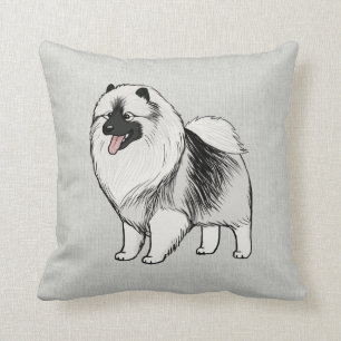 Keeshond Kussen