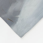 Keeshond liet het sneeuwen Kerstmis Fleece Deken (Hoek)