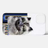 Keeshond LOVE Gifts Case-Mate iPhone Case (Achterkant (horizontaal))