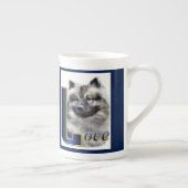 Keeshond LOVE Gifts Porselein Kop (Rechts)