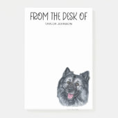 Keeshond Lover Post-it Notes (Voorkant)