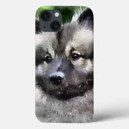 Keeshond Lovers Art Gifts iPhone 13 Hoesje