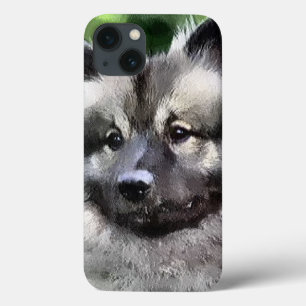 Keeshond Lovers Art Gifts iPhone 13 Hoesje