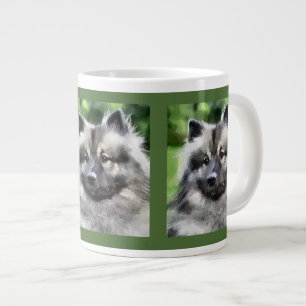 Keeshond Lovers Art Gifts Grote Koffiekop