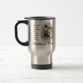Keeshond Ma Travel Mug Reisbeker (Links)