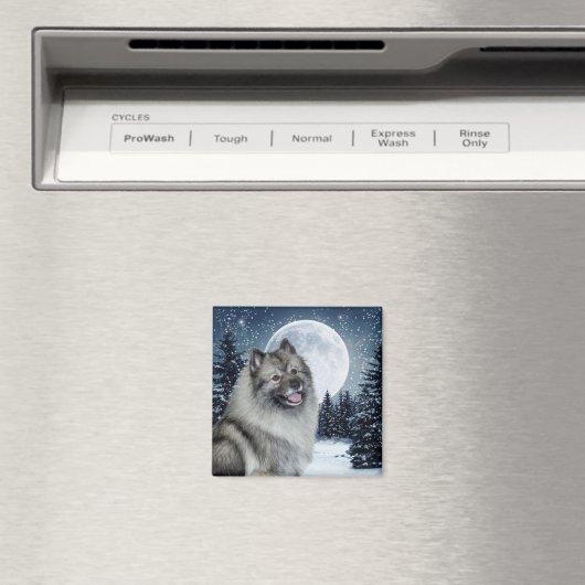 Keeshond Magnet (Insitu (Vaatwasser))