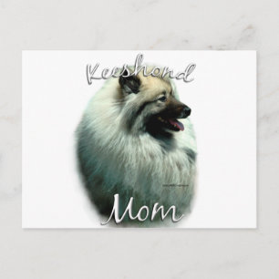 Keeshond Moeder 2 Briefkaart