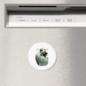 Keeshond Moeder 2 Magneet (Insitu (Vaatwasser))