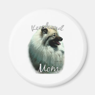 Keeshond Moeder 2 Magneet