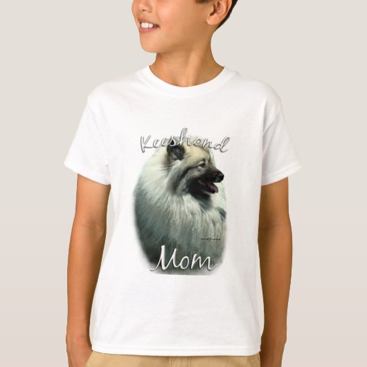 Keeshond Moeder 2 T-shirt (Voorkant)