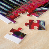 Keeshond Old Truck Paing Art Legpuzzel (Zijkant)