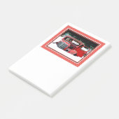 Keeshond Old Truck Paing Art Post-it® Notes (Schuin)