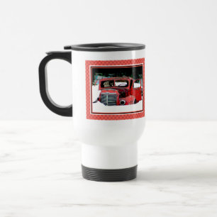 Keeshond Old Truck Paing Art Reisbeker