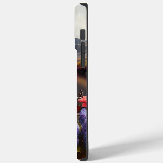 Keeshond op een peddel: Een Schilderachtig avontuu Case-Mate iPhone Case (Achterkant / Links)