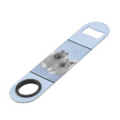 Keeshond Paar van Kees Schilderen Originele Dieren Speed Flessenopener (Achterkant Gekanteld)