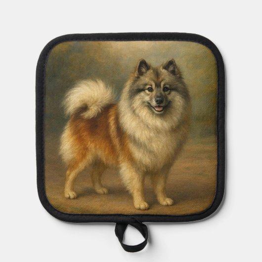 Keeshond Pannenlap (Voorkant)
