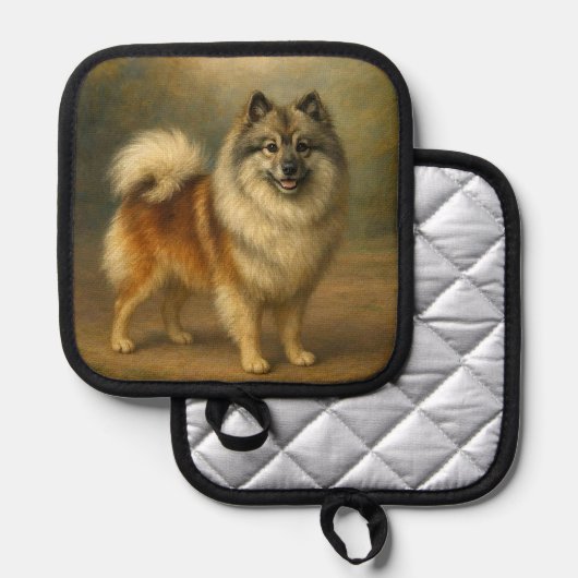 Keeshond Pannenlap (Voorkant / Achterkant)