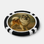 Keeshond Poker Chips (Enkel)