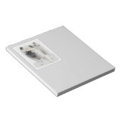 Keeshond Puppy Drawing - Cute Original Dog Art Notitieblok (Schuin)