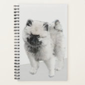 Keeshond Puppy Drawing - Cute Original Dog Art Planner (Voorkant)
