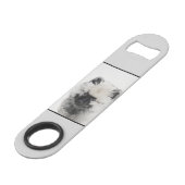 Keeshond Puppy Drawing - Cute Original Dog Art Speed Flessenopener (Achterkant Gekanteld)